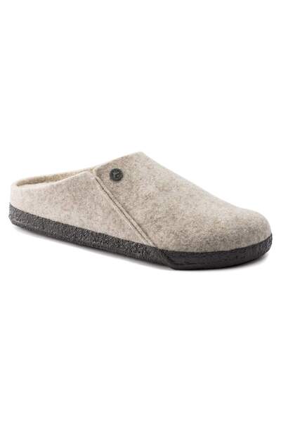 Birkenstock Zermatt Shearling Filc Eggnog Keskeny Szabású