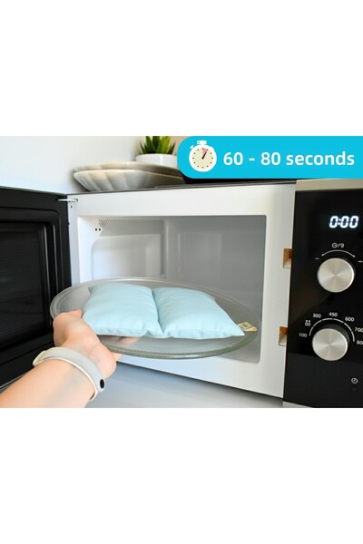 CrossBorder Decor Organic Wheat Heat Bag – for Abdominal and Growth Pain in Children, Muscle Pain in Adults