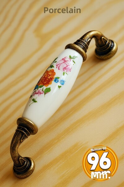 Badem10 Dulap cu sertar de bucătărie PREMIUM din porțelan fără fir (96 MM/9,6 CM)