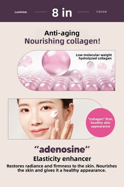 Lamelin Anti-Wrinkle Care Cream Containing Collagen Collagen Pure Cream 50 ml