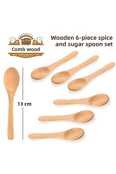 Global Ersat Spice Kasik Ahsaap 6 Pieces