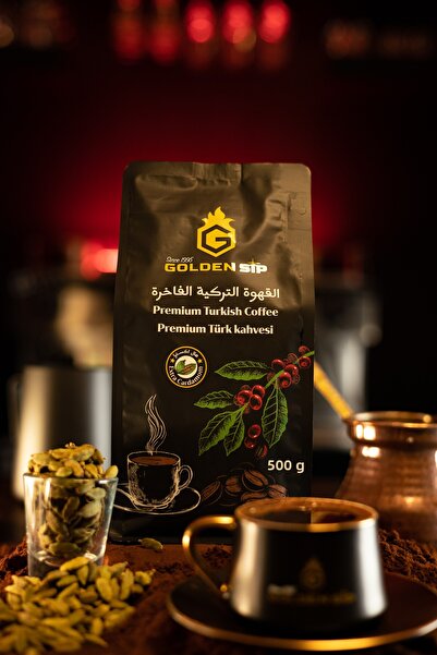 AILE MARKET قهوة تركية مع كركديه إضافي (500 جرام)