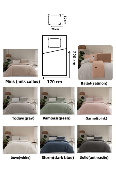 Majoli 100% Cotton Single Bedspread