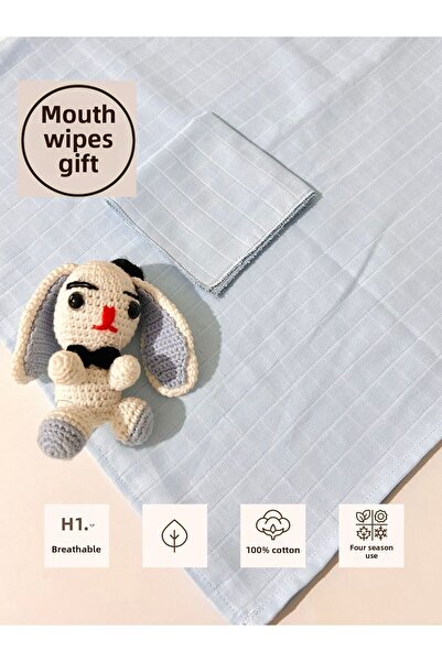 Sevza Kids Multi-Purpose Muslin Cover & Blanket, Mouth Wipe Gift, 100% Cotton...