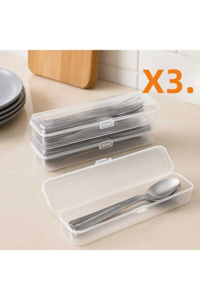 she berrak 3-Piece Cutlery Set Storage Box Set - Dowry Organizer Storage Container