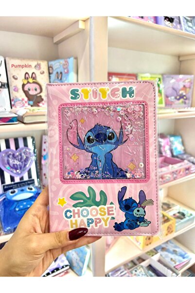 Wisevelya دفتر ملاحظات ستيتش الوردي المائي