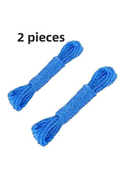 Titiz يوفر حبل غسيل بلاستيكي أزرق بطول 10 أمتار، متين وعملي