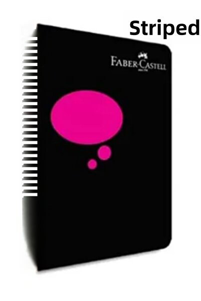 Faber Castell A4 Size 100 Sheets Lined Pp Cover Ring Binder Notebook