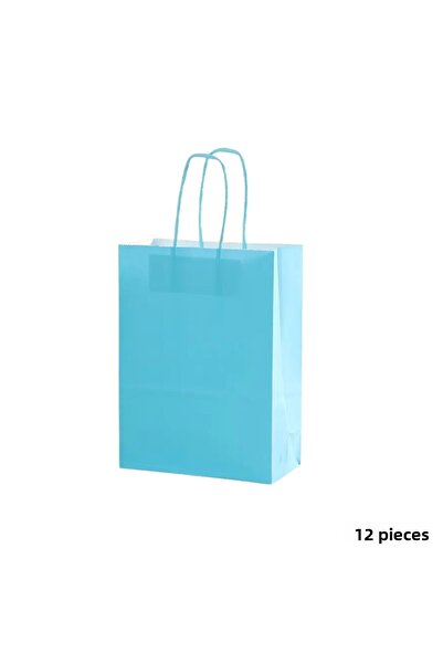 roco paper Set Mini Saci de Hârtie cu Mâner Twist-12 buc, Petrecere, Zi de Na...