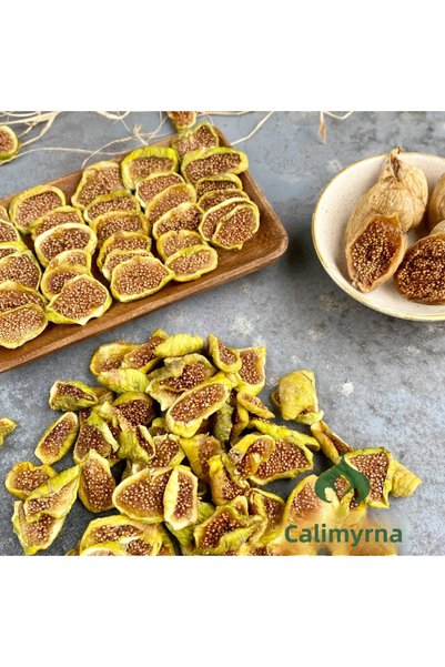 calimyrna Aydın Germencik Mountains Bardacık-Sarılop Fig Chips 100Gr New Crop 2025