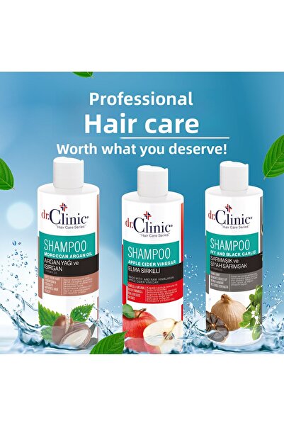 Dr. Clinic Herbal Shampoo Set of 3
