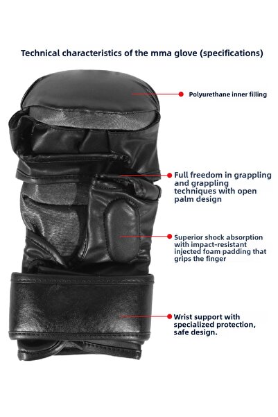 Wingriz Mma Turtle Gloves Boxing Gloves