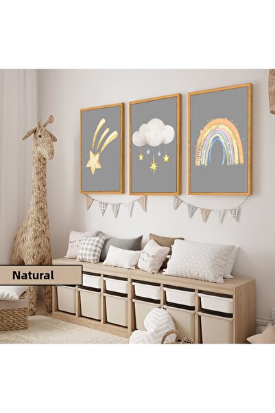 Harika bir ev Camera copiilor Living Room-Minimalist Modern Bohemian YILDIZLI...