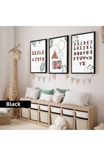 Harika bir ev Camera copiilor Living Room-Minimalist Modern Bohemian NUMĂR-LI...