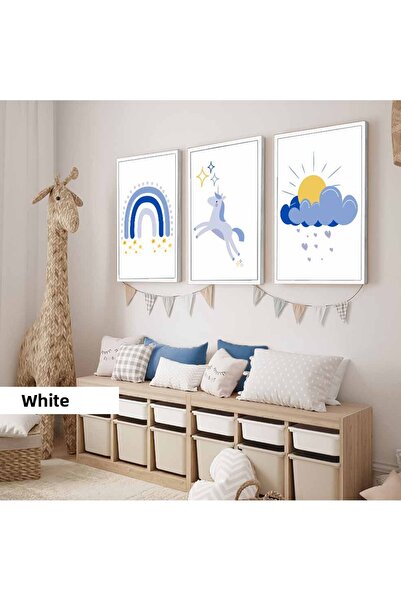 Harikabirev Camera copiilor Living Room-Minimalist Modern Bohemian TEMĂ ALBAS...