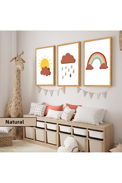 Harikabirev Camera copiilor Living Room-Minimalist Modern Boho CLOUDY | 3 LEM...