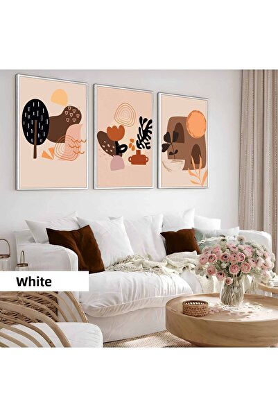 Harika bir ev Camera copiilor Living Room-Minimalist Modern Bohemian Abstract...