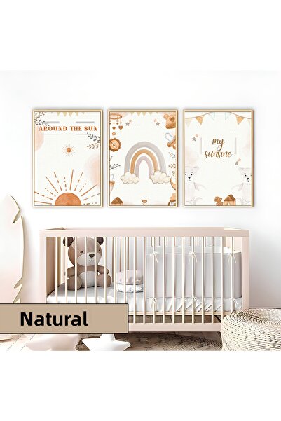 Harikabirev Camera copiilor Living Room-Minimalist Modern Bohemian SOFT RAINB...