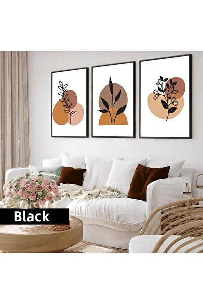 Harika bir ev Camera copiilor Living Room-Minimalist Modern Bohem 003 | CADRU...