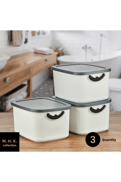 MHK Collection Set of 3 Storage Containers