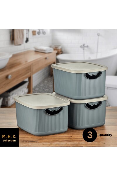 MHK Collection Set of 3 Storage Containers