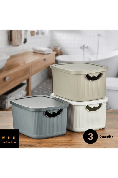 MHK Collection Set of 3 Storage Containers