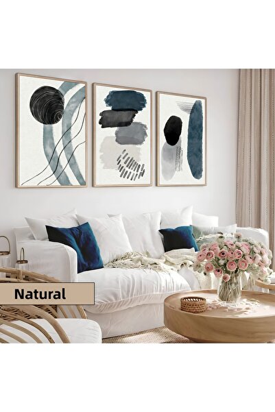 Harikabirev Camera copiilor Living Room-Minimalist Modern Boho Gri Forme abst...