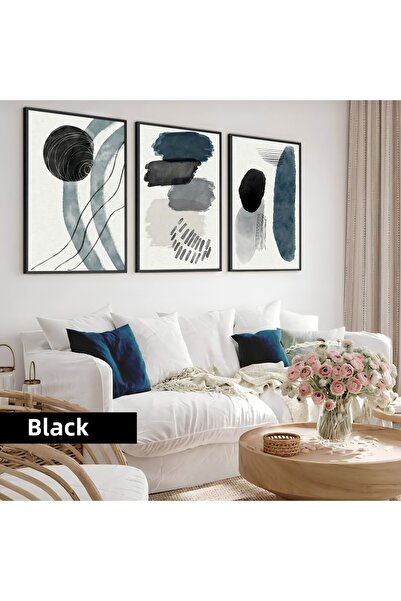 Harikabirev Camera copiilor Living Room-Minimalist Modern Boho Gri Forme abst...