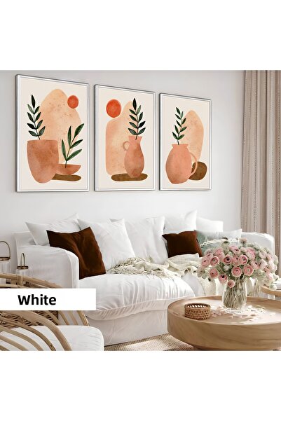Harika bir ev Children's Room Living Room-Minimalist Modern Bohemian Plants i...