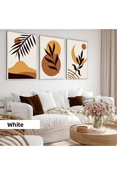 Harika bir ev Camera copiilor Living Room-Minimalist Modern Bohemian Tones Ca...