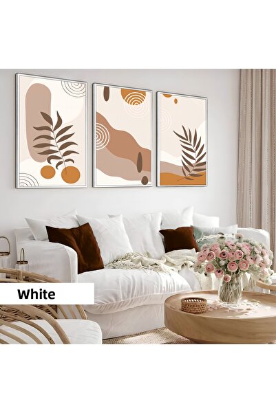 Harikabirev Camera copiilor Living Room-Minimalist Modern Boem Crem Cafea | 3...