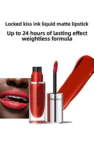 M.A.C أحمر شفاه سائل غير لامع مقاوم للماء يدوم حتى 24 ساعة من إكسترا تشيلي، 4 مل