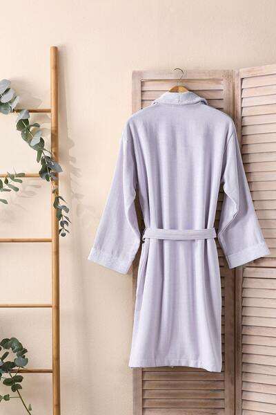 Doqu Home Seleny Bathrobe S/M 110 cm Lilac