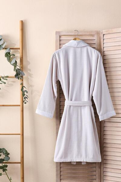 Doqu Home Seleny Bathrobe S/M 110 cm Beige