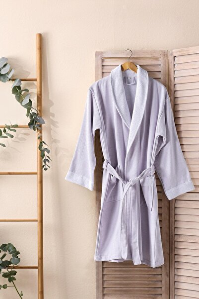 Doqu Home Seleny Bathrobe S/M 110 cm Lilac