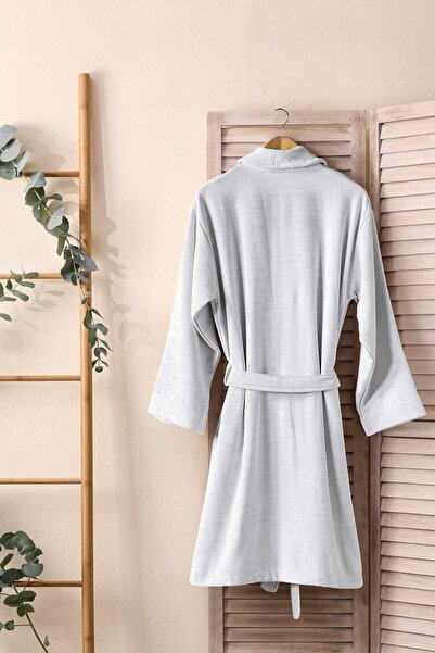 Doqu Home Seleny Bathrobe S/M 110 cm Gray