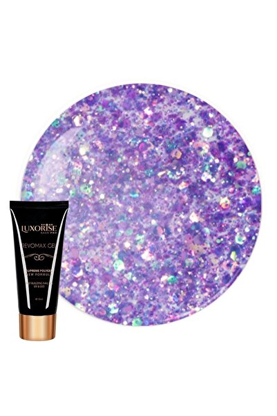 LUXORISE Polygel REVOMAX GEL LUXORISE Violet Storm, 15ml