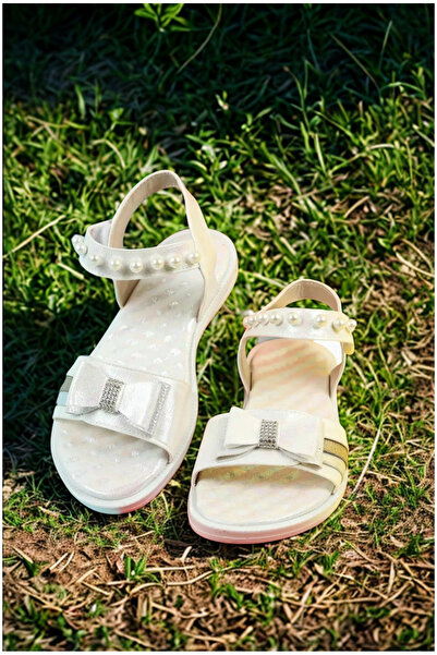 Moda Lime Sandale pentru fete Papuci flexibili confortabili cu fundita de pia...