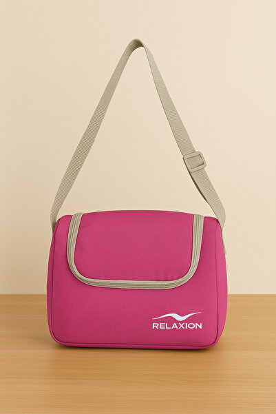 FATELLA Children's Relaxion 3324 Plain Pink Thermal Lunch Box – Suitable for ...