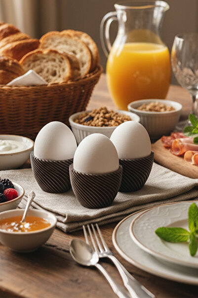 Noldor Modern Yumurtalık (3'LÜ) - Antik Bronz