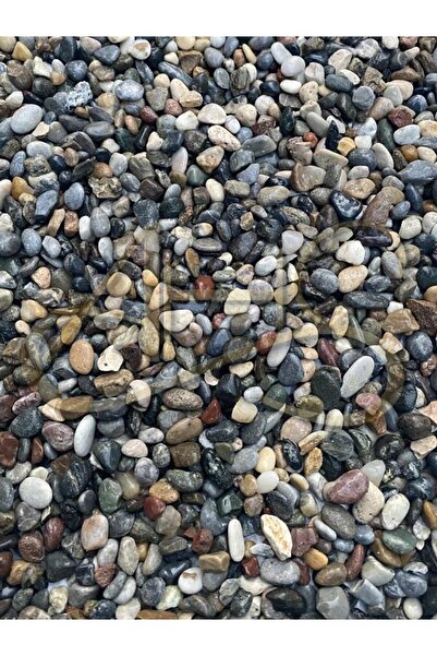 AHS Doğal Dalaman Dere Çakılı Taşı 5 Kg 1-1,5 Cm Dere Çakıl Bahçe Peyzaj Saksı Teraryum Akvaryum Taş