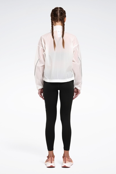 Reebok SPEED WOVEN JACKET Екрю Жіночий піджак