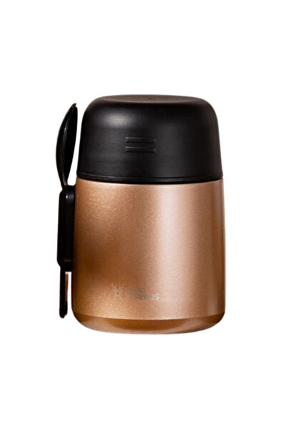 Star Termos Thermbox 500 ml Paslanmaz Çelik Yemek Termosu | Bebek Mama Ve Yemek Termosu - Rose