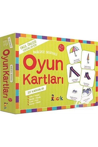 İthaki Yayınları بطاقات اللعب / المفاهيم المعاكسة المدعومة باللغة الإنجليزية