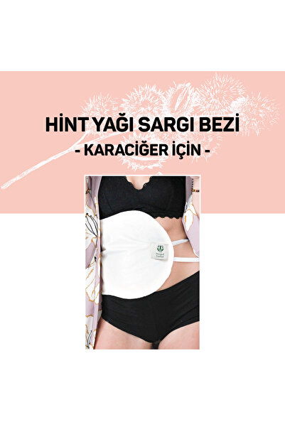 Dengeli Market Karaciğer Sargı Bezi, Hint Yağı Sargı Bezi, Çoklu Kullanım, Pamuklu, Sargı Kuşaklı