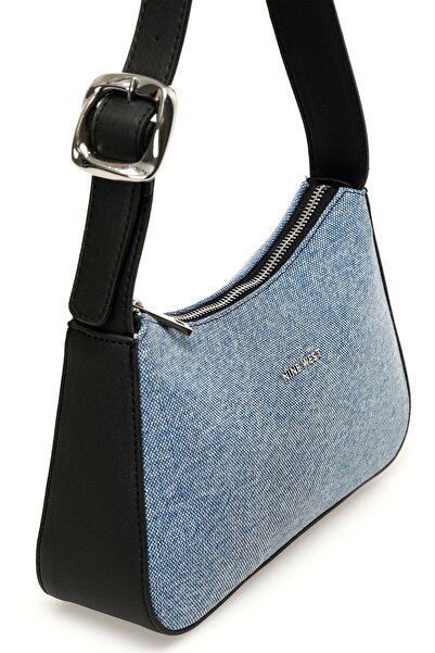 Nine West Parianajean 5Fx Navy Blue Women's Shoulder Bag