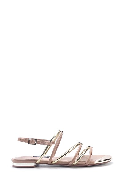 Nine West MARCELA 5FX Krem Kadın Düz Sandalet