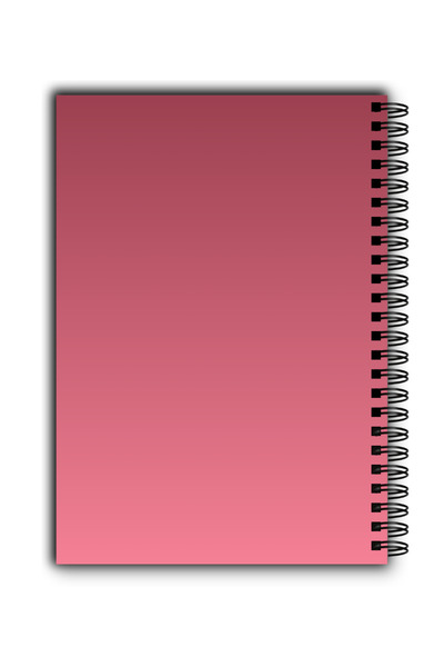 MG Office A5 Burn Book Notebook - Dictando - MG Office - Metal spiral, 80 sheets, thick paper, soft cover