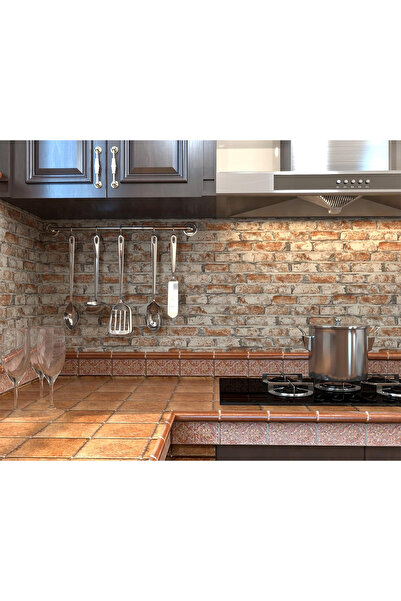 Bien Home 70x77 Cm Beyaz 0,54m² 3d Kendinden Yapışkanlı Tuğla Duvar Kağıdı Kaplama Panel Köpük-fc83