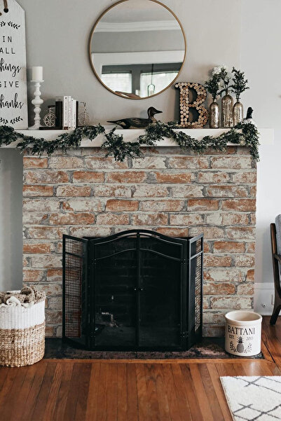 Bien Home 70x77 Cm Beyaz 0,54m² 3d Kendinden Yapışkanlı Tuğla Duvar Kağıdı Kaplama Panel Köpük-fc83